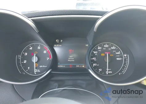 2020 Alfa Romeo Giulia Rwd из США, поврежденный, VIN ZARFAMAN2L7634985